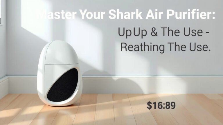 Master Your Shark Air Purifier: Setup & Best Use