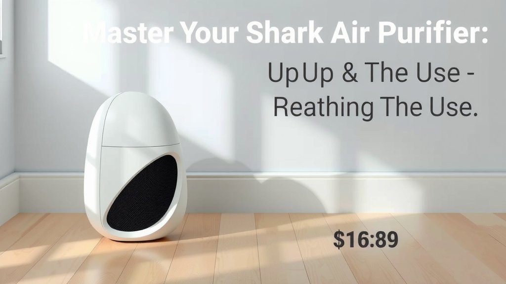 Master Your Shark Air Purifier: Setup & Best Use
