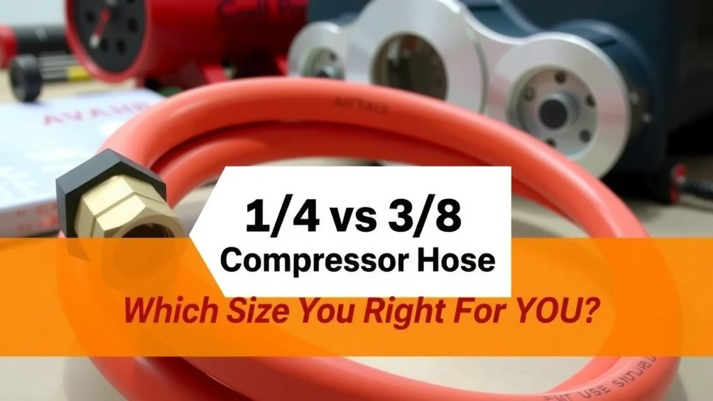 Choosing the Right Air Compressor Hose Size