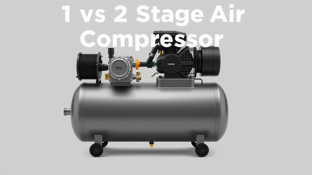 1 vs 2 Stage Air Compressor: Which is Right for You