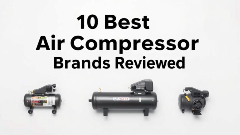10 Best Air Compressor Brands Reviewed