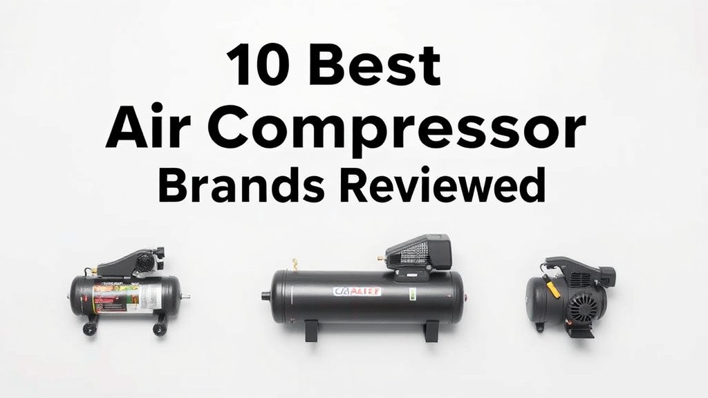 10 Best Air Compressor Brands Reviewed