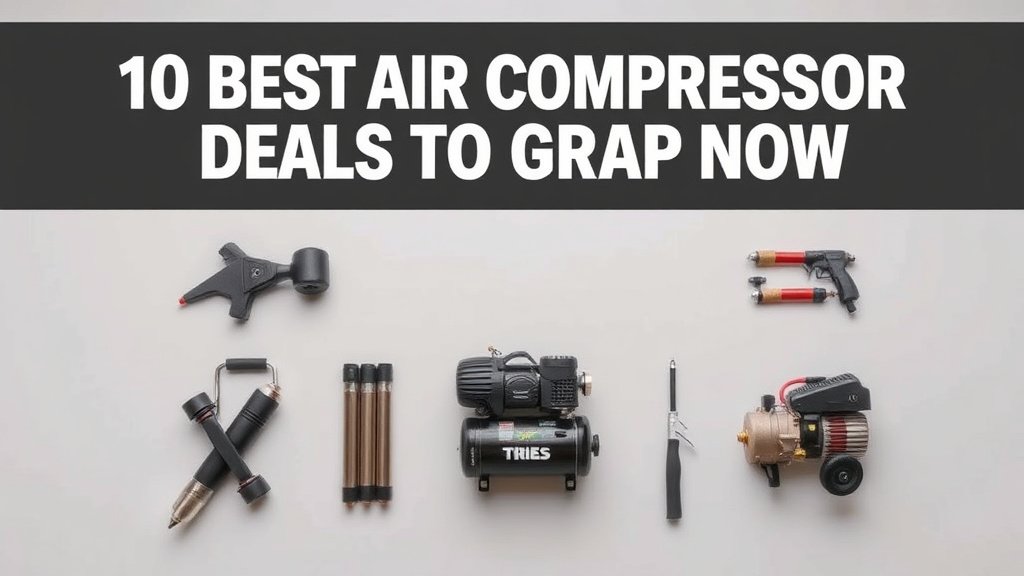 10 Best Air Compressor Deals to Grab Now