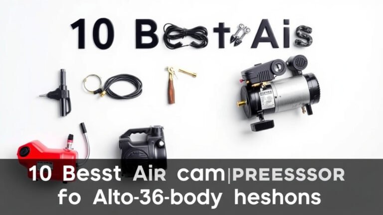 10 Best Air Compressors for Auto Body Shops