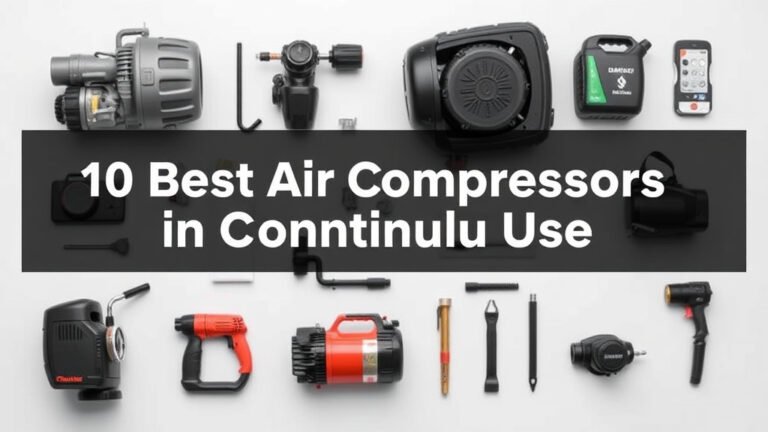 10 Best Air Compressors for Continuous Use