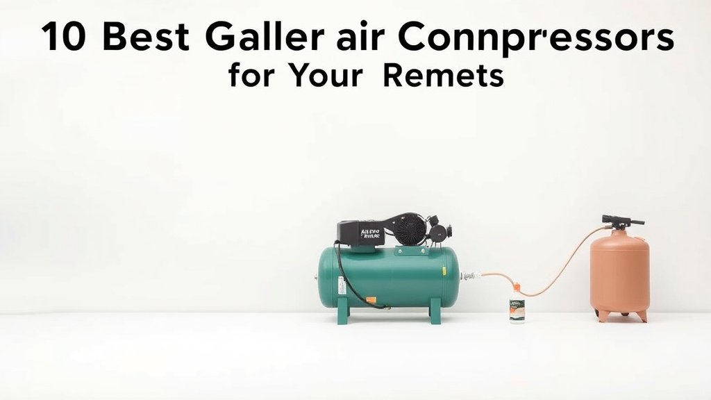 10 Best Gallon Air Compressors for Your Money