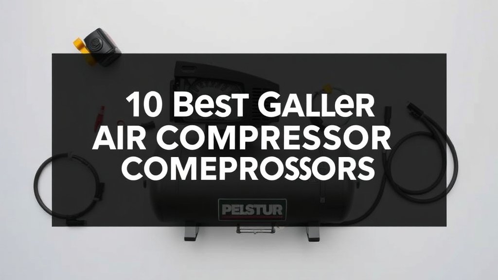 10 Best Gallon Air Compressors for Your Projects