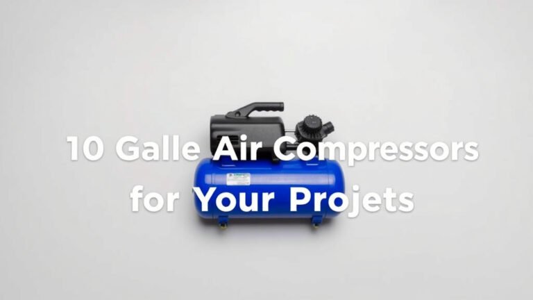 10 Best Gallon Air Compressors for Your Projects