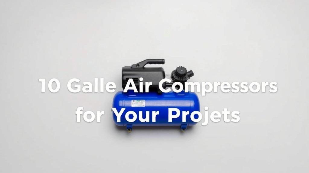 10 Best Gallon Air Compressors for Your Projects
