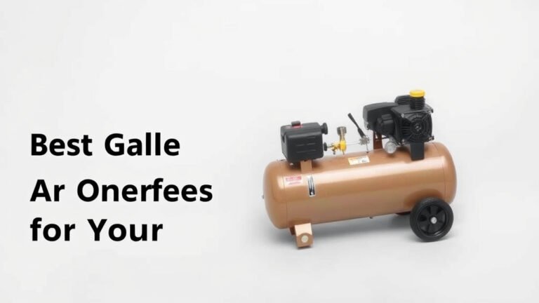 10 Best Gallon Air Compressors for Your Projects