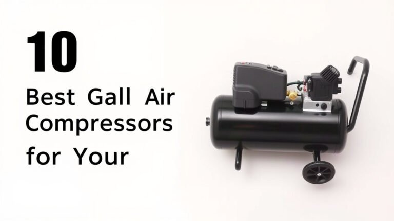 10 Best Gallon Air Compressors for Your Projects