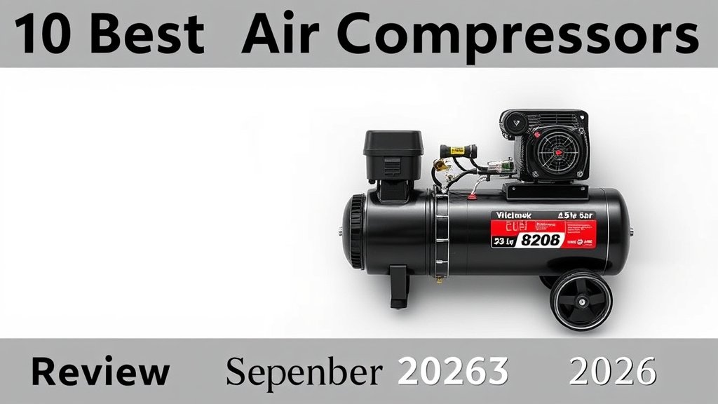 10 Best HP Air Compressors Reviewed for September 2026