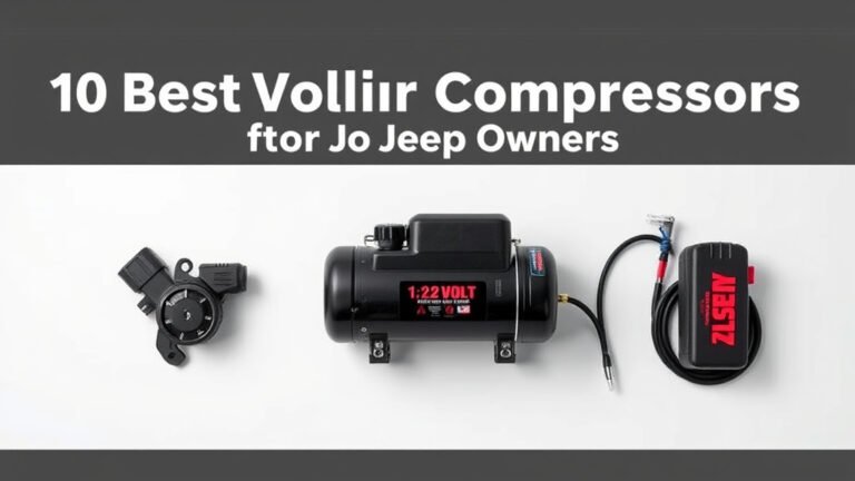 10 Best Volt Air Compressors for Jeep Owners