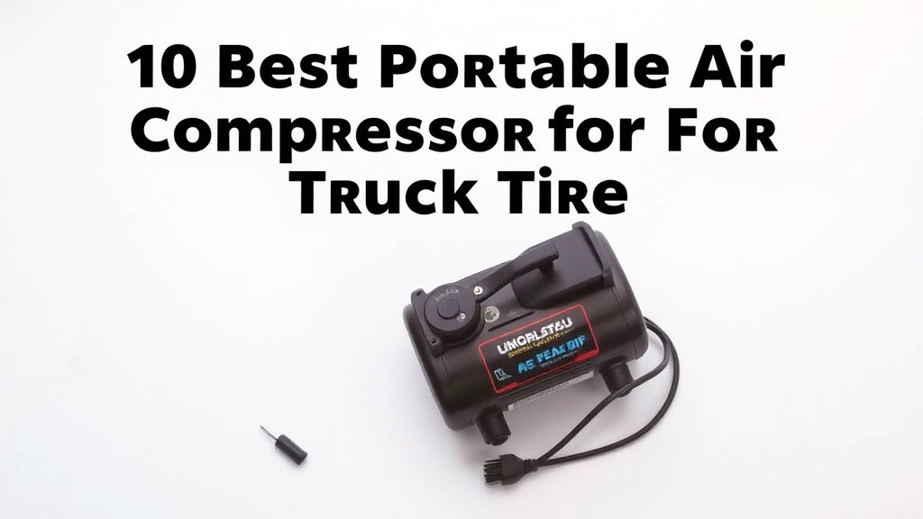 10 Best Volt Portable Air Compressors for Truck Tires
