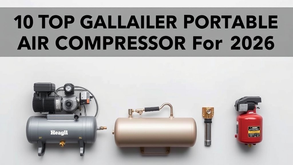 10 Top Gallon Portable Air Compressors for 2026