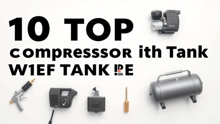 10 Top Volt Air Compressors With Tank Reviewed