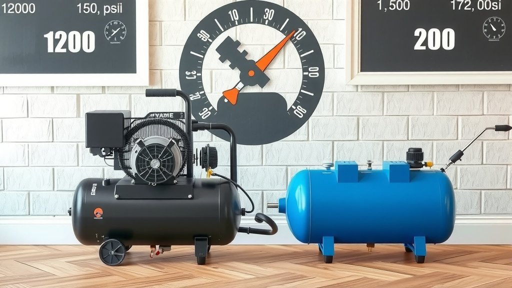Understanding Air Compressor Pressure Ratings