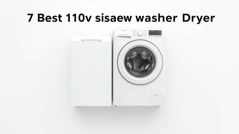 7 Best 110v Stackable Washer Dryer [In 2026]