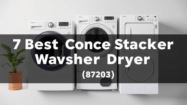 7 Best Condo Stackable Washer Dryer [In 2026]