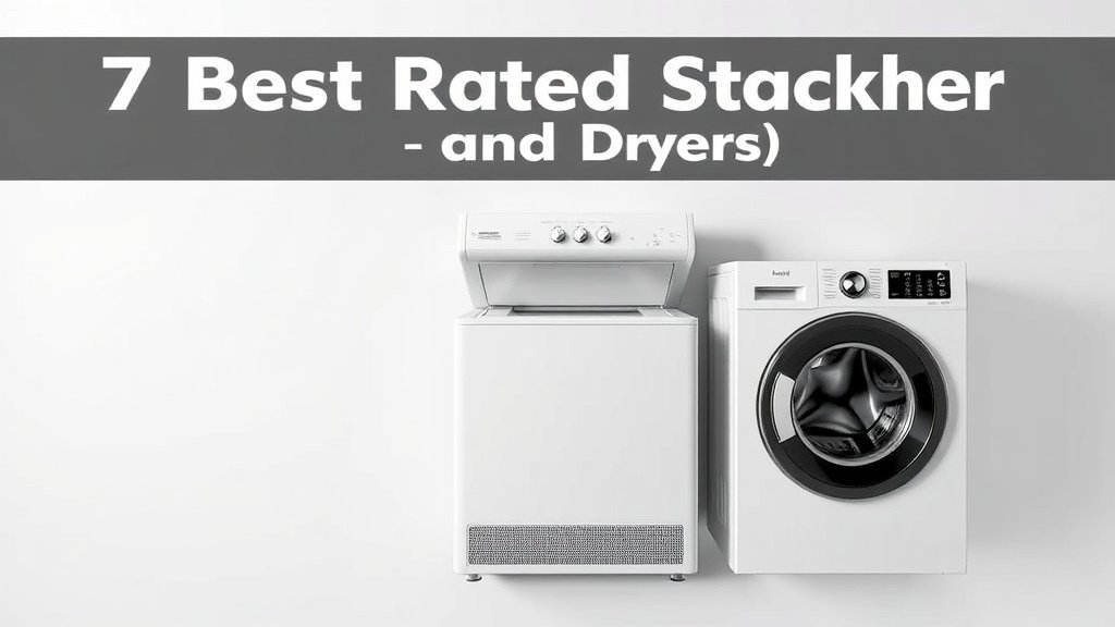 7 Best Rated Stackable Washer And Dryer [In 2026]