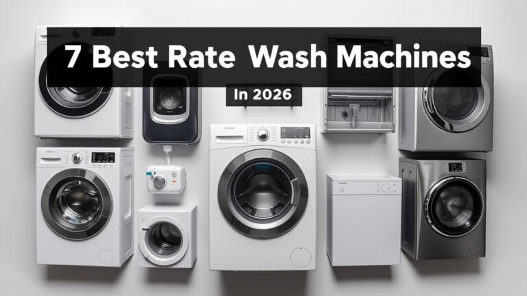7 Best Rated Wash Machines [In 2026]