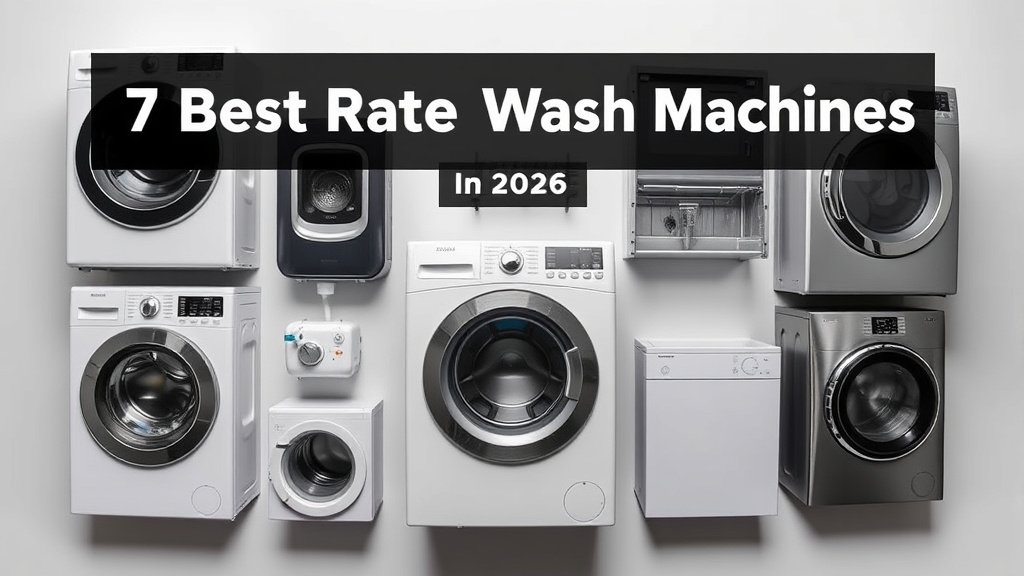 7 Best Rated Wash Machines [In 2026]