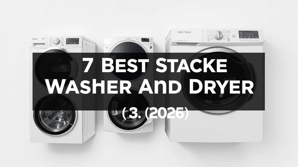 7 Best Stackable Washer And Dryer [In 2026]