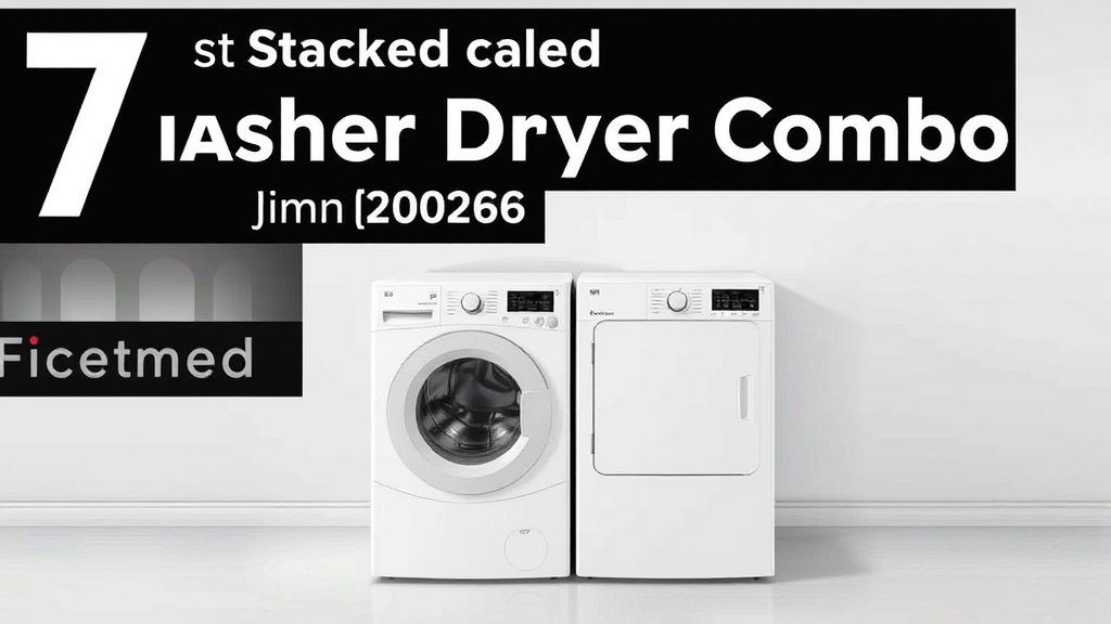7 Best Stackable Washer Dryer Combo [In 2026]