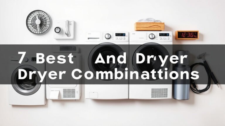 7 Best Washer And Dryer Combinations [In 2026]