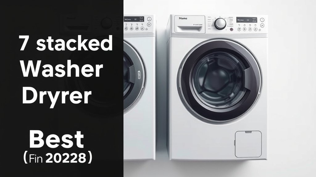 7 Stackable Washer Dryer Best [In 2026]