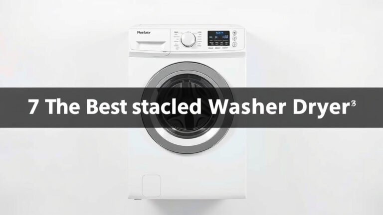 7 The Best Stacked Washer Dryer [In 2026]