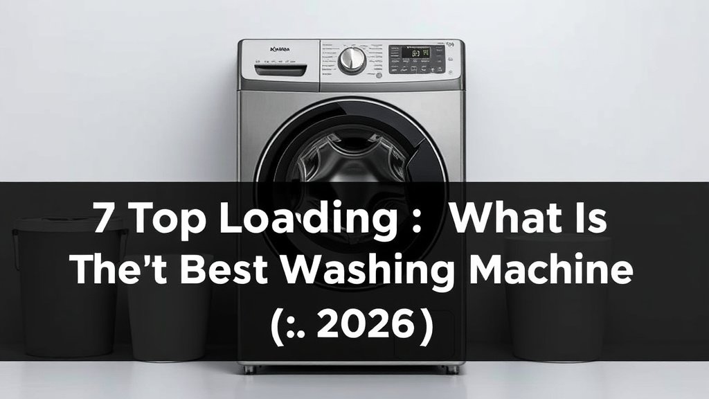 7 Top Loading What Is The Best Washing Machine [In 2026]