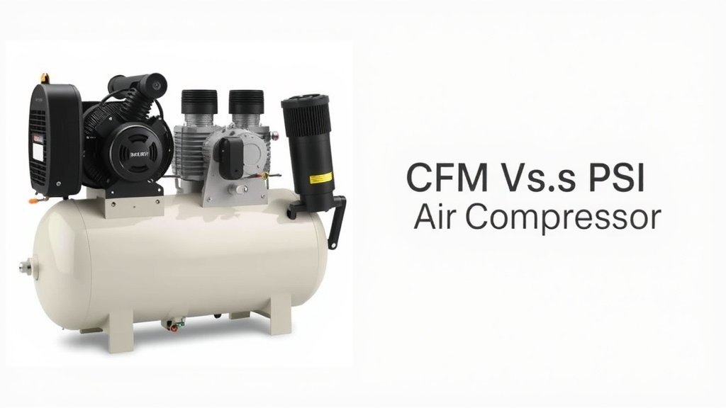 CFM vs PSI Air Compressor: Understanding the Difference