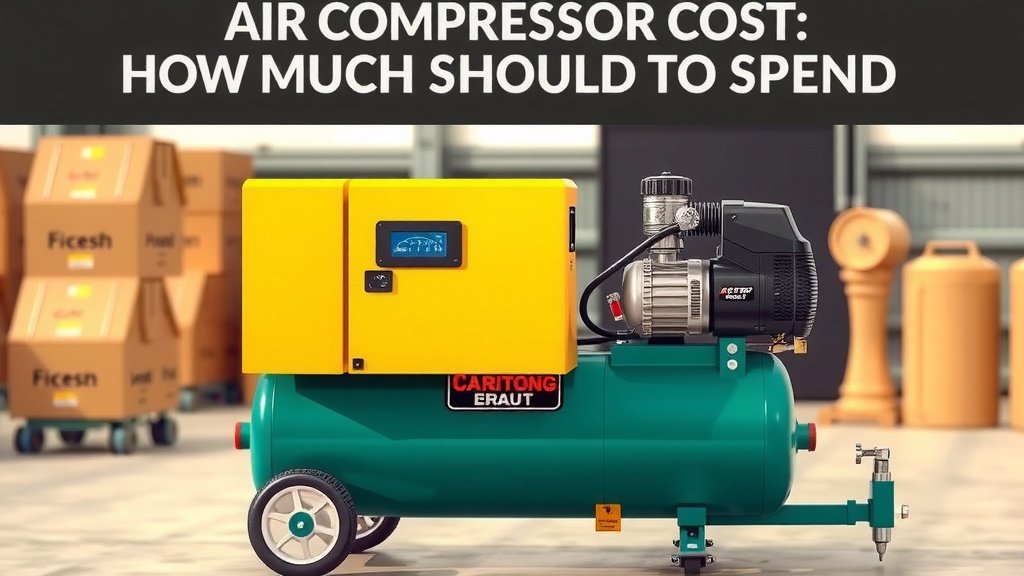 Understanding Air Compressor Costs: What to Expect