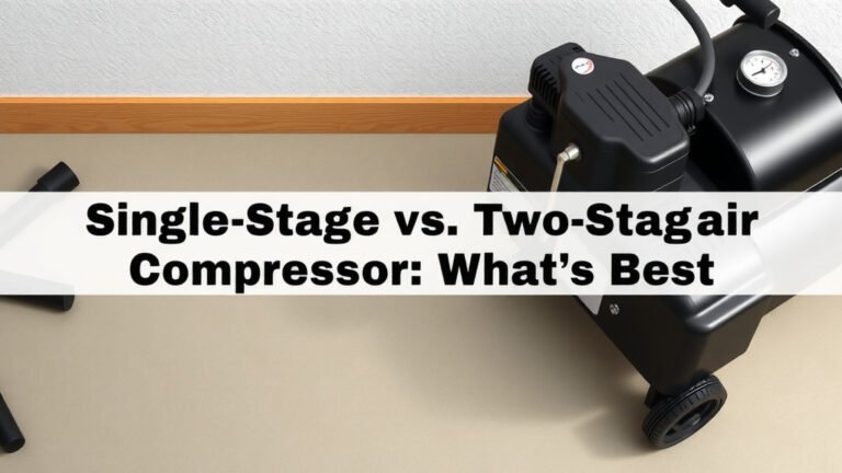 Single-Stage vs Two-Stage Air Compressor: What’s Best