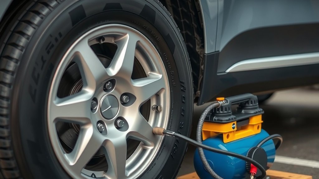 Inflating Your Tubeless Tires with an Air Compressor