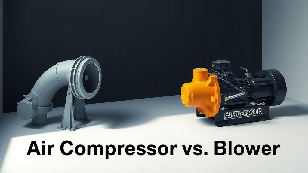 Air Compressor vs. Blower: Understanding the Core Differences