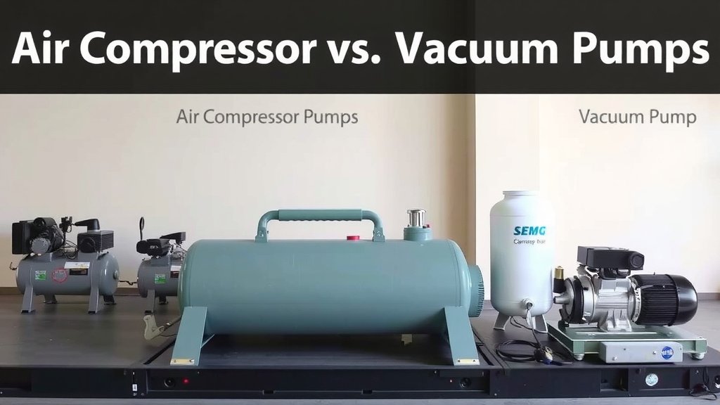 Understanding Air Pressure: Compressors vs. Vacuum Pumps
