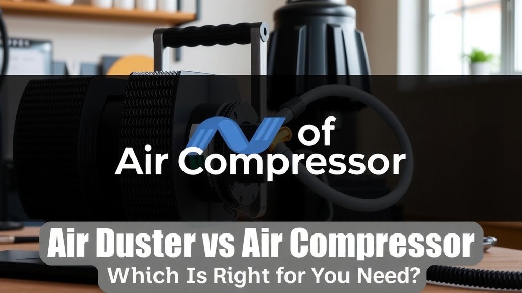 Air Duster vs. Air Compressor: Which One Do You Need?