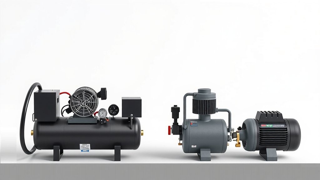 Air Receiver vs Air Compressor: What's the Difference