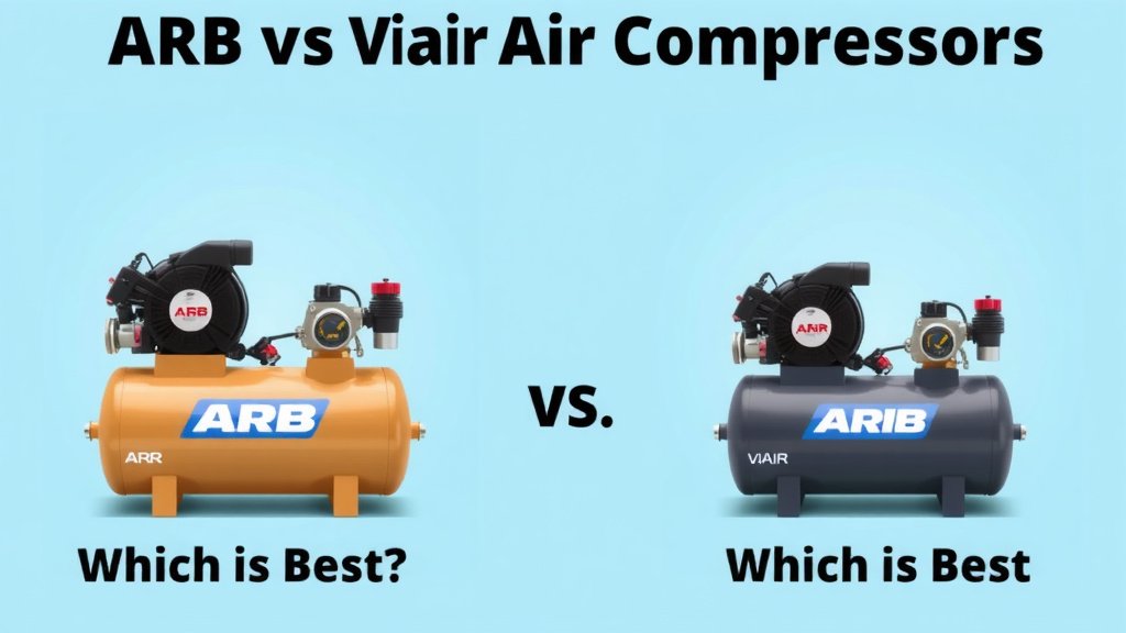 ARB vs Viair Air Compressors: Which is Best