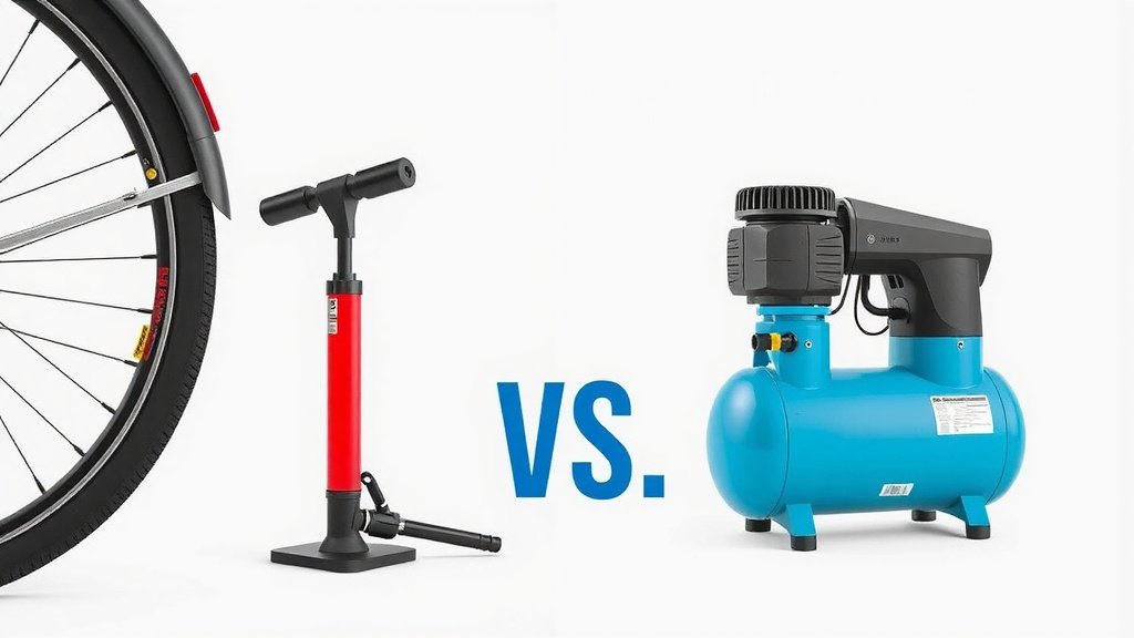 Bike Pump vs Air Compressor: Which Inflates Your Tires Best
