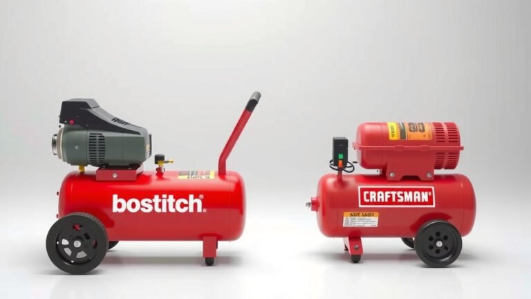 Bostitch vs Craftsman Air Compressor: Which is Best