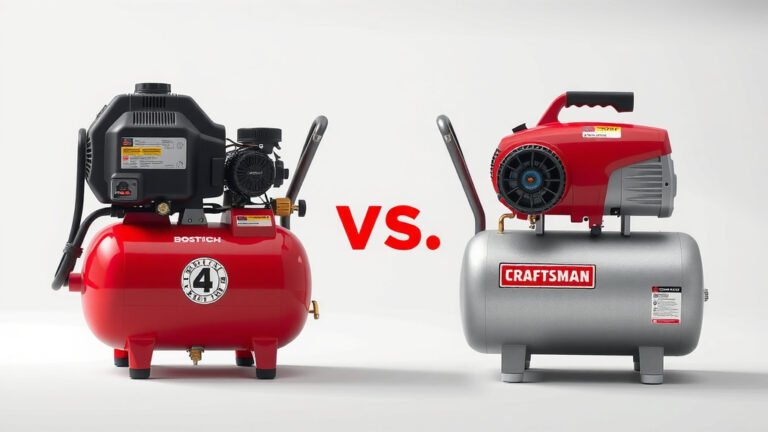 Bostitch vs Craftsman Pancake Compressor: Which is Best