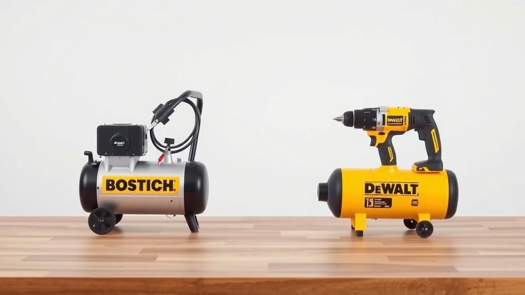 Bostitch vs DeWalt Air Compressor: Which is Best