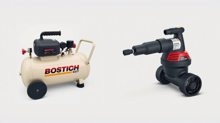 Bostitch vs Porter Cable Pancake Air Compressor Comparison