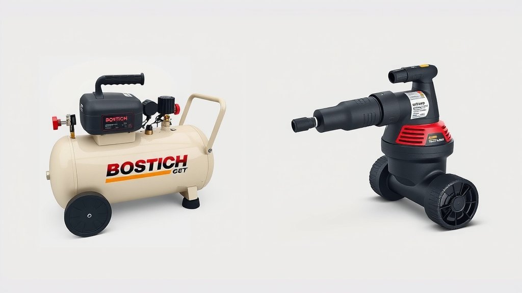 Bostitch vs Porter Cable Pancake Air Compressor Comparison