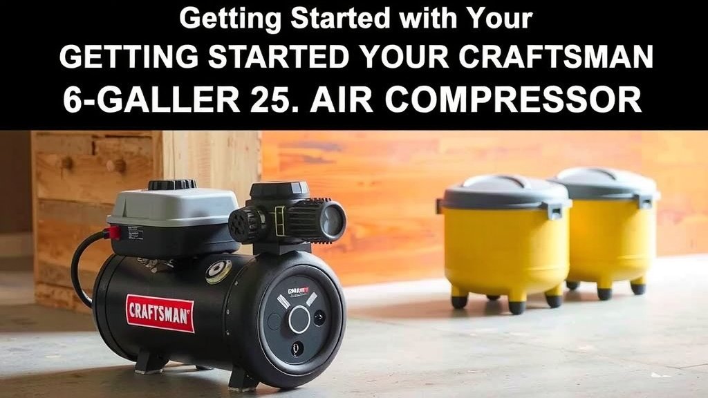 Getting Started with Your Craftsman 6-Gallon Air Compressor