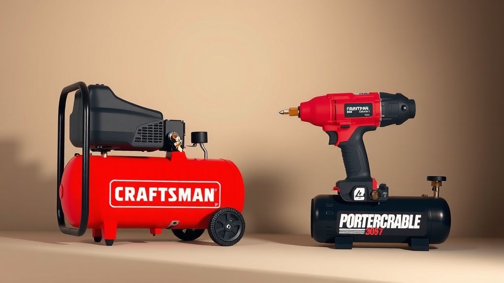 Craftsman vs Porter Cable Air Compressors: Which is Best