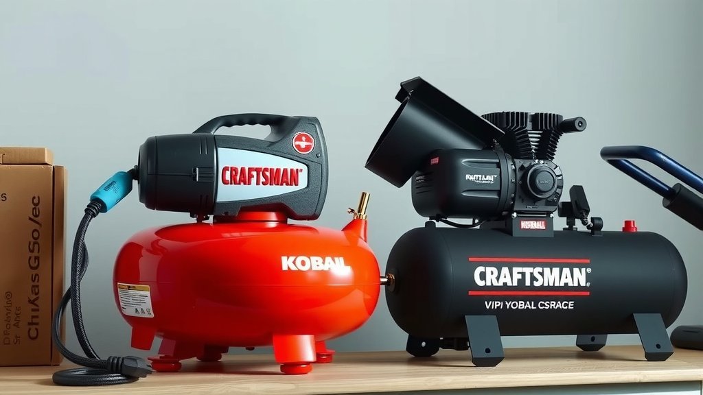 Comparing Craftsman and Kobalt Air Compressors for Your Projects